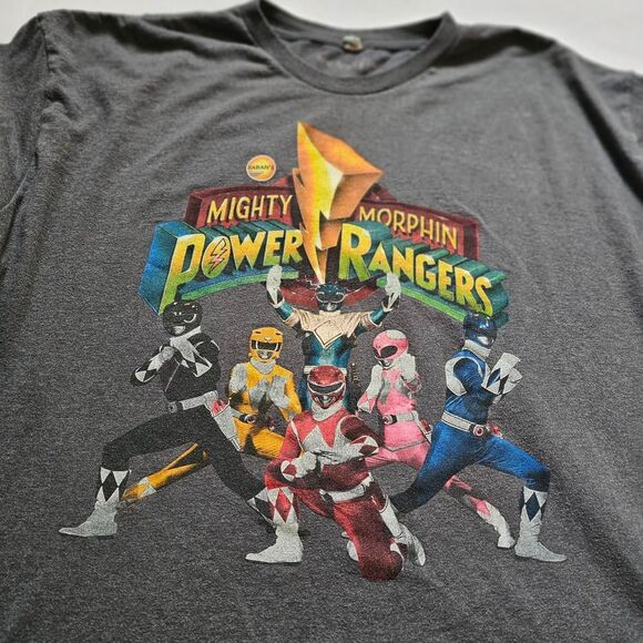 Power Rangers Graphic Tee Men's 2XL - Picture 3 of 3